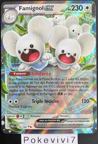 Carta pokemon famignol - pokemon,