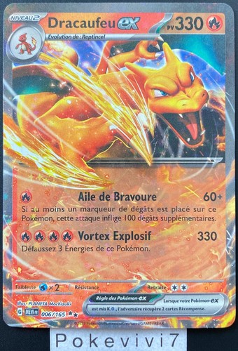 Carta pokemon dracaufeu - pokemon,
