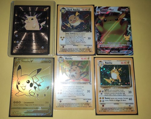 Lotto carte pokémon tema - pokÉmon,