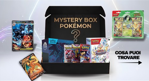 Pokémon mystery box ita - mystery,