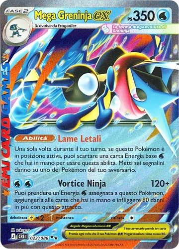 Mega greninja 022 086 - 022/086, cri