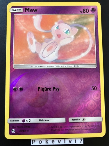 Carte pokemon mew rare - pokemon, 32/68