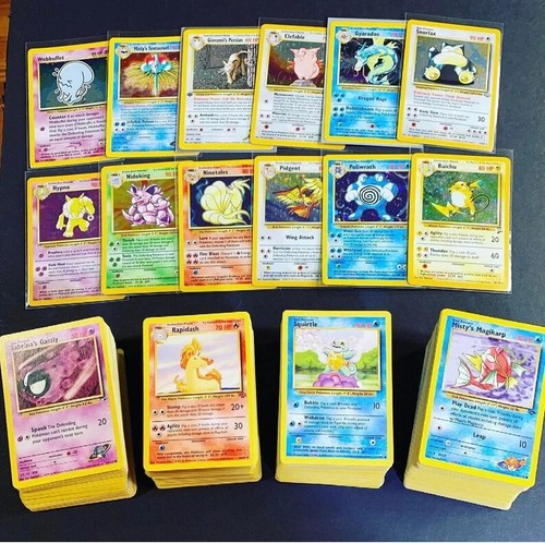 Lotto carte pokemon - carte, vintage