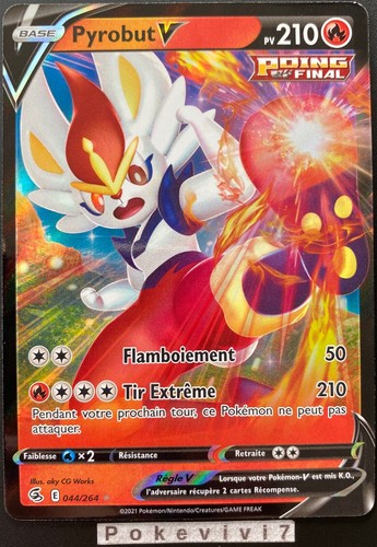Carta pokemon pyrobut - carta, 044/264