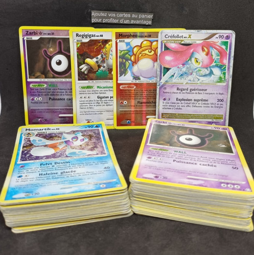 Aux choix carte - pokémon, d&p
