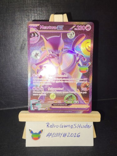 Carta pokemon mewtwo - carta,