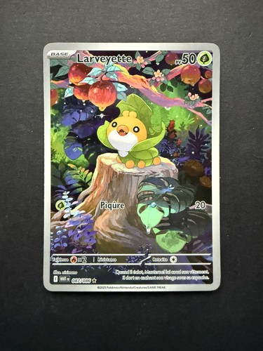 Carte pokémon larveyette - carte,