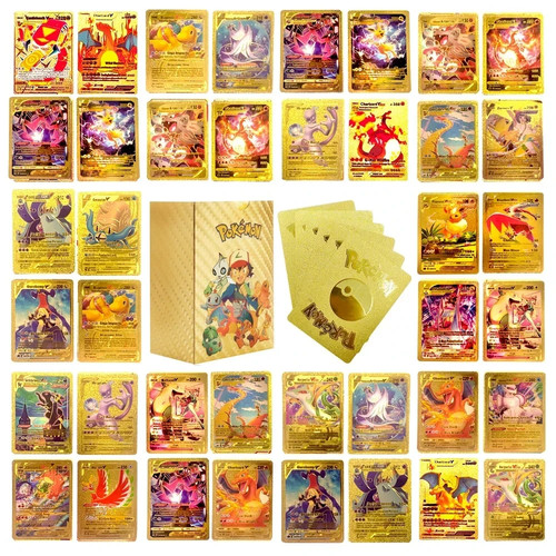 55pz 110pz carte pokemon gold - pokemon,