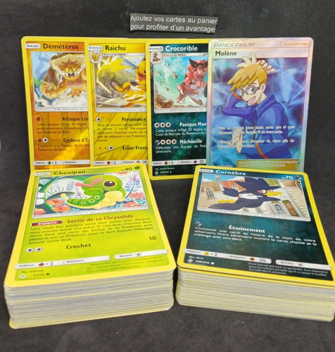 Aux choix carte pokémon - aux, sl10