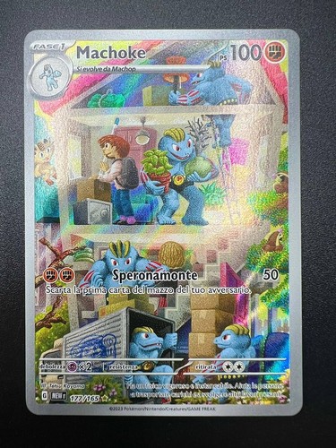 Carta pokemon machoke 177 - pokemon,