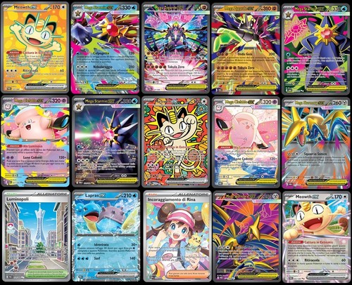 Lotto 100 carte pokémon - carte,