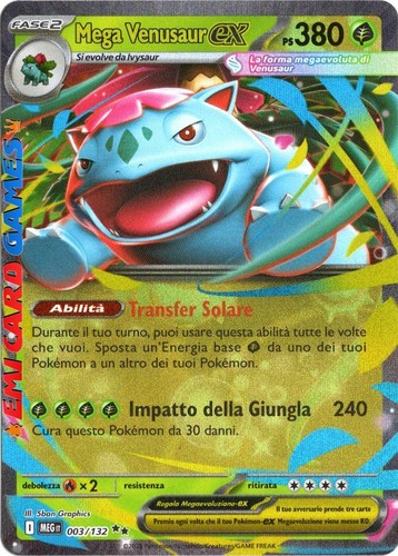 Mega venusaur 003 - mega, 003/132