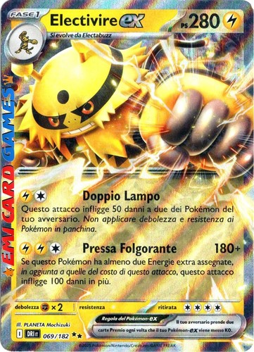 Electivire 069 182 - 069/182,