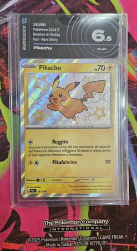 Carta pokèmon pikachu - carta,