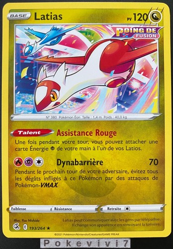 Carta pokemon latias 193 264 - pokemon, 193/264