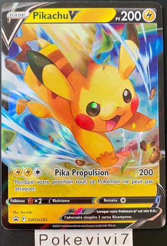 Carte pokemon pikachu swsh285 - carte,