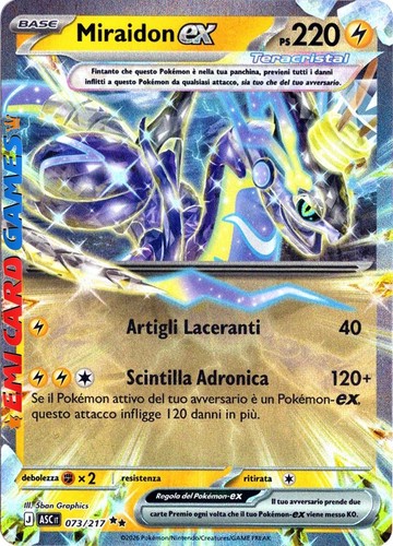 Miraidon 073 217 asc - ex,