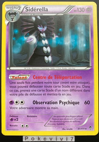 Carta pokemon siderella 111 - siderella, 41/111