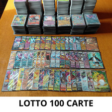 LOTTO 100 CARTE POKEMON