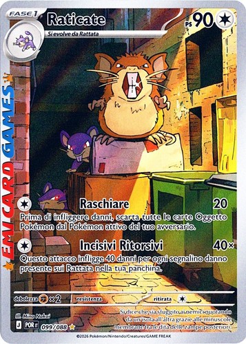 Raticate 099 088 por ita - raticate,