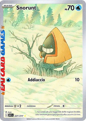 Snorunt 227 217 - asc, ita