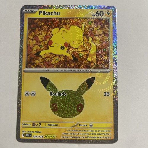 Carta pokemon pikachu - carta,