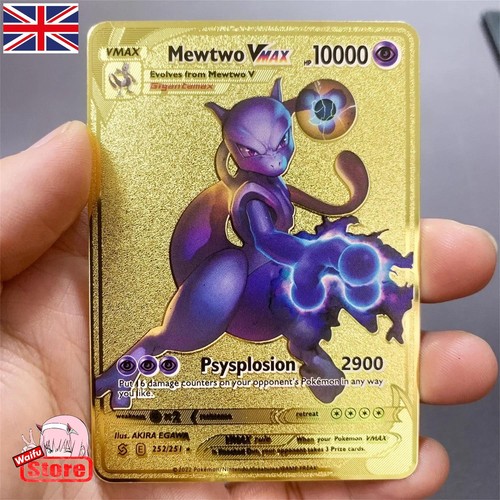 Pokemon card mewtwo vmax gold - vmax,