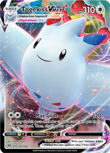 Togekiss vmax 141 185 - togekiss, 141/185