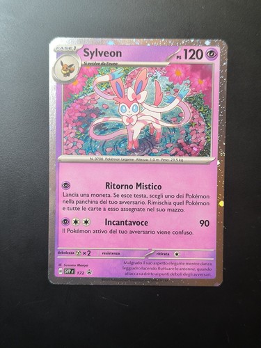 Carta pokemon sylveon svp172 - carta,