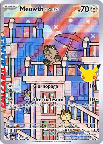 Meowth galar 141 - di,