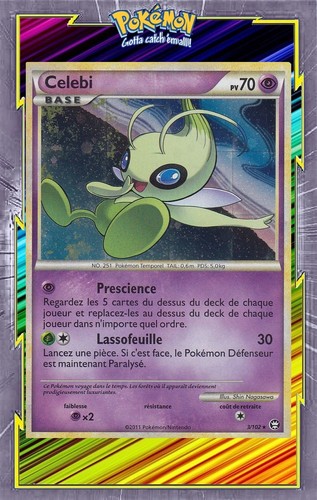 Celebi holo - 🌈celebi,