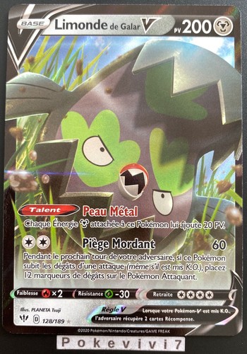 Carte pokemon limonde - carte,